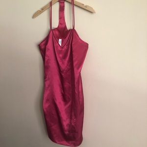 🌻pink silk slip dress🌻